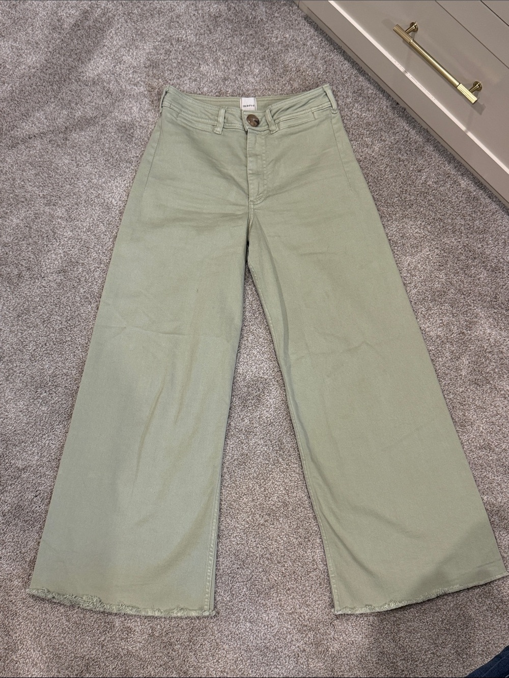 Maeve by Anthropologie Colette wide-leg crop pants